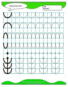 Çizgi Çalışma Sayfaları
